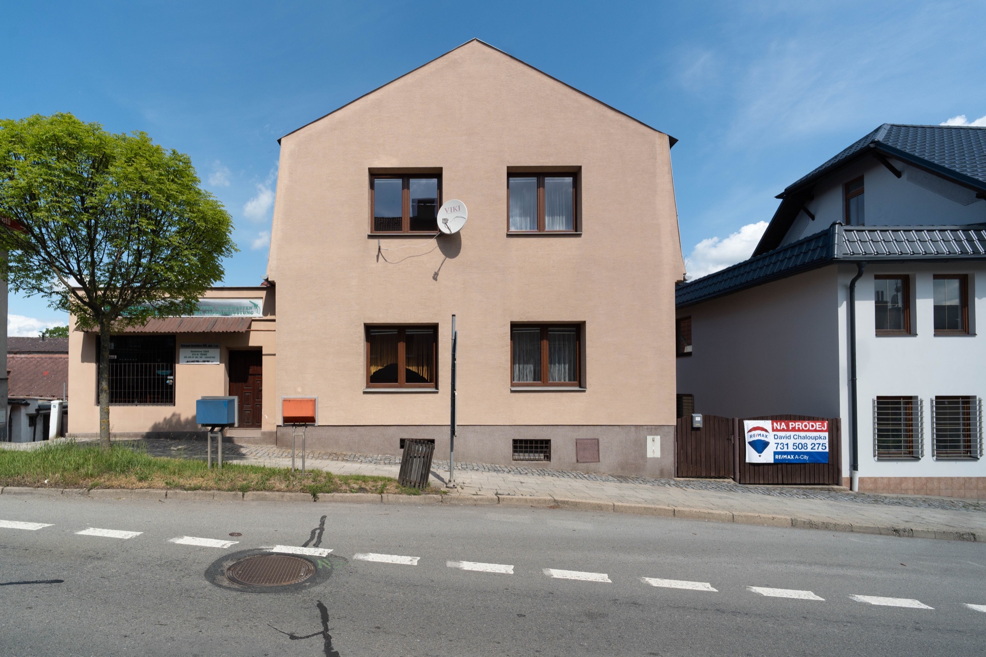 Exteriér domu Třebíč